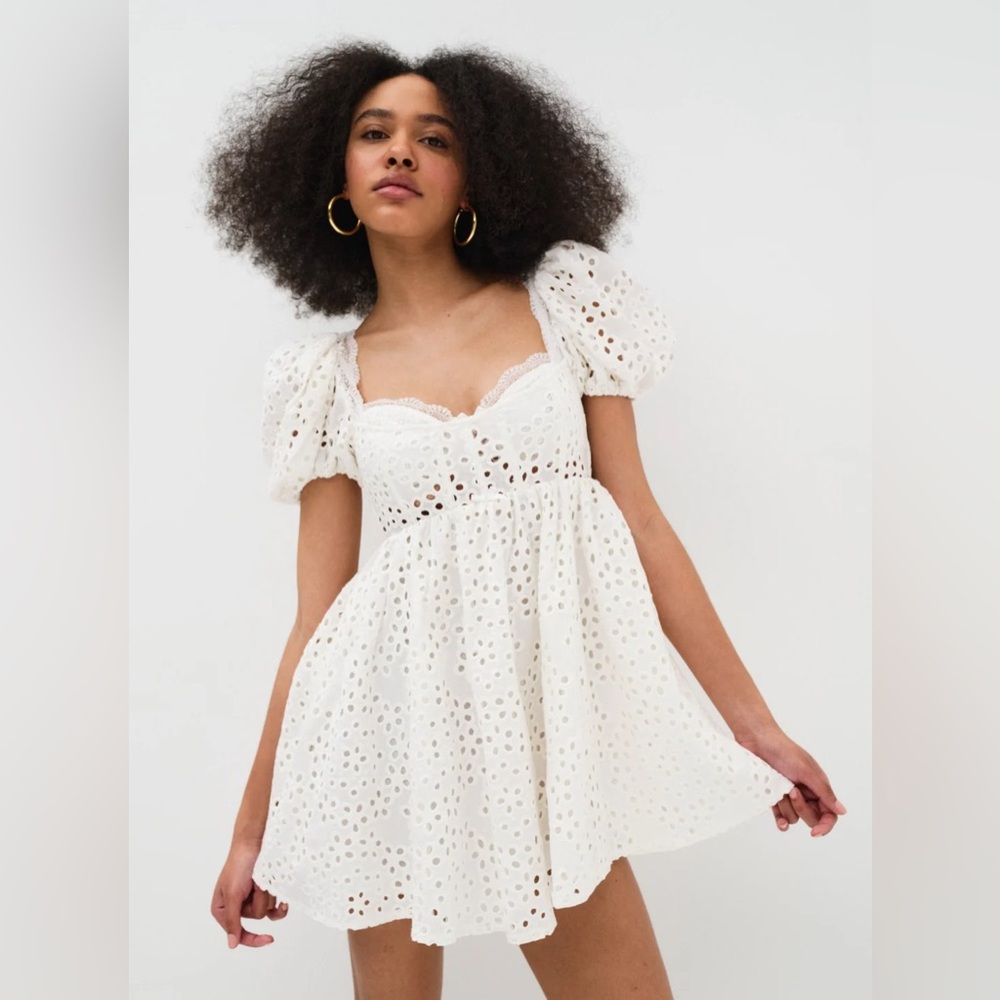 For Love & Lemons Becca Mini Dress
